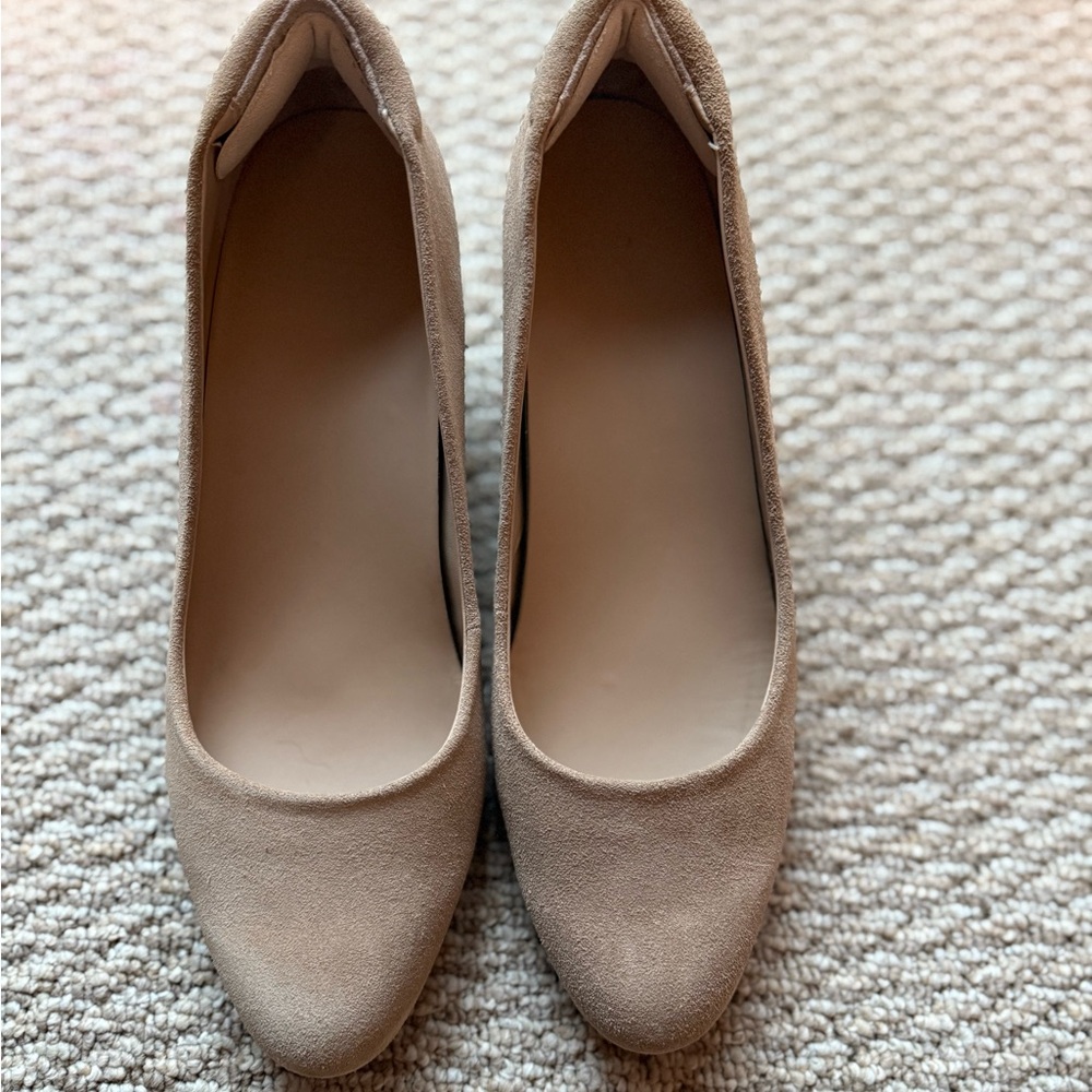 ABEO Veranda Espadrille Metatarsal Tan Sued Size 11 NWOB